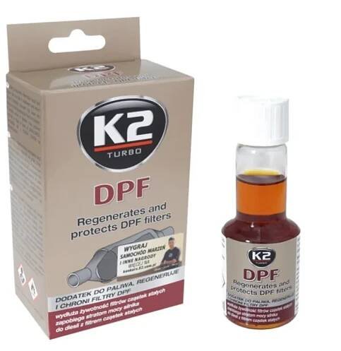 K2 DPF 50 ml - přídavek do paliva, regeneruje a chrání Obrázek produktu 