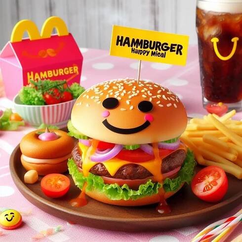Hamburger Happy Meal