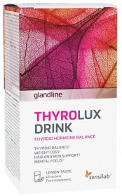 ThyroLux Drink pro nedostatečně aktivní štítnou žlázu, s jódem, bez hormonů