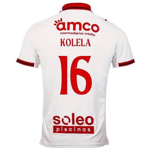 Dámské Vitor Carvalho #6 Bílá Červená Daleko Hráčské Dresy 2025/26 Dres