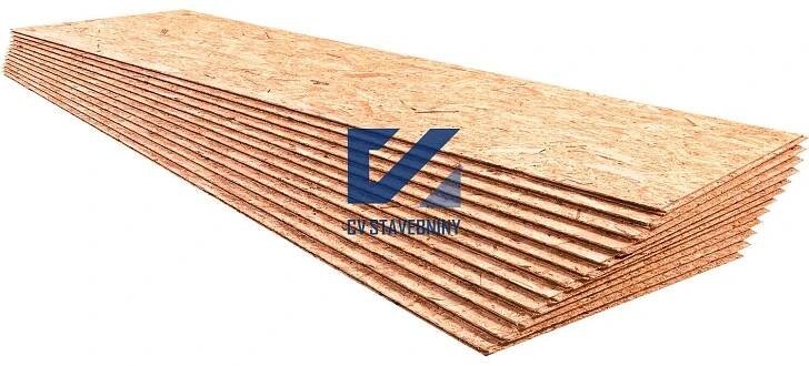 CV STAVEBNINY, eshop - Řezivo stavební - OSB desky - OSB 3 s PD nebroušená 15x2500x625 mm
