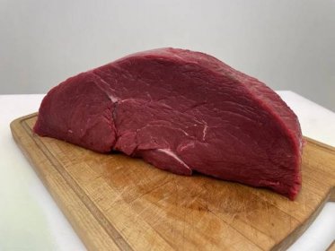 BIO vyzrálý hovězí Rump steak – Květová špička 1 kg – Statek Winter