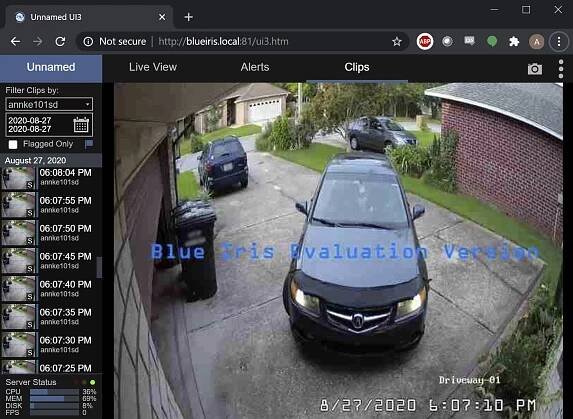 Camera Motion Event Notifications with Locally-Processed AI