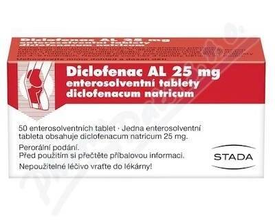 Diclofenac AL 25mg tbl.ent.50