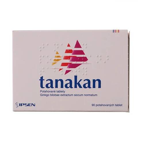 TANAKAN 90 potahovaných tablet