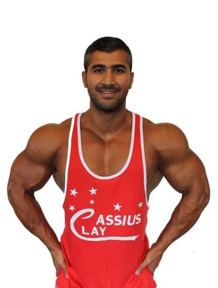 Fight Club Cassius Clay Red Tanktop