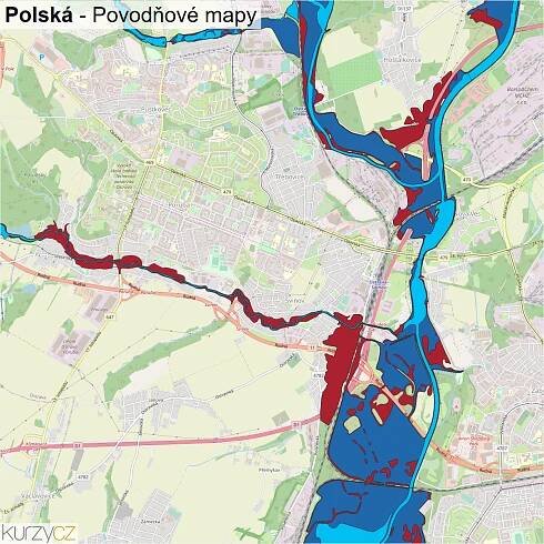 Polská - mapy | Kurzy.cz