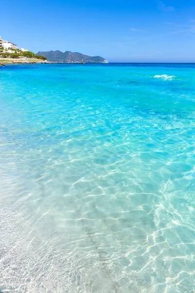 Majorca Cala Millor beach Son Servera Mallorca — Stock Image