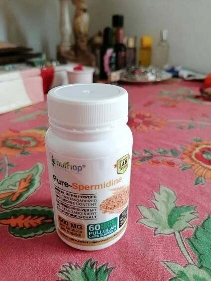 Nutriop® Čistý Spermidin - Maximální Síla - 10mg - 30 porcí