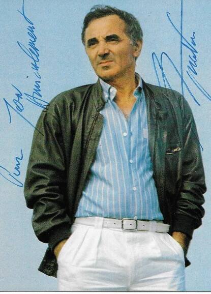 Charles Aznavour - Ostatní sběratelské předměty
