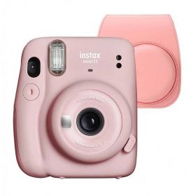 Fujifilm Instax Mini 11 růžový + case (SMALL SET) - ARCHIVE - Foto - K24.cz