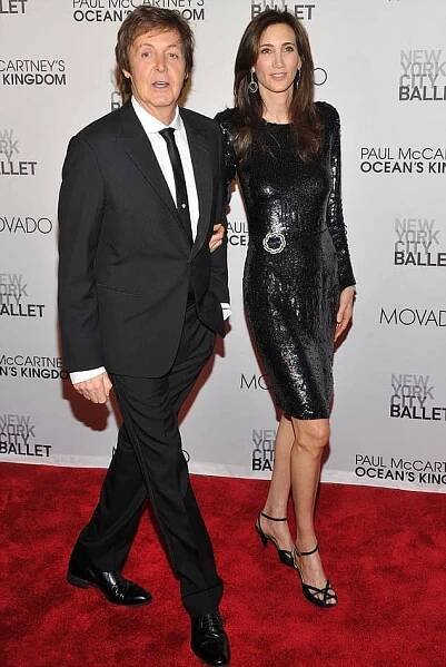 Paul McCartney and Nancy Shevell at the premiere of Ocean’s Kingdom, 22 September 2011