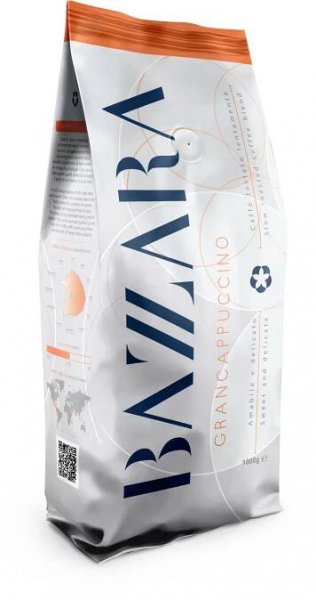 BAZZARA Grancappuccino 1 kg zrnková káva