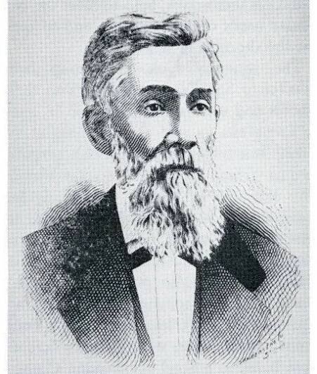 Portrait of William Potter Ross, principal chief of the Cherokee Nation