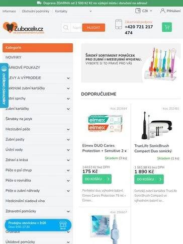 Zubáček.cz – Eshopiště.cz