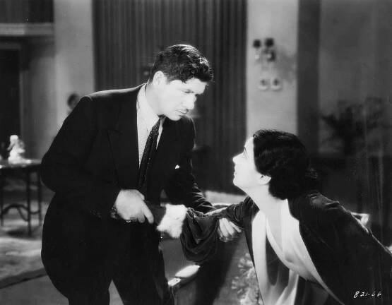 Scandal Sheet - Z filmu - George Bancroft, Kay Francis