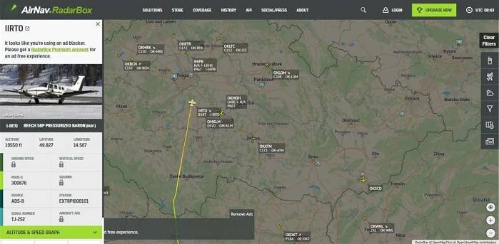 Galerie - Není jen Flightradar: Našli jsme další aplikace pro sledování letadel, některé ukážou i víc - Živě.cz