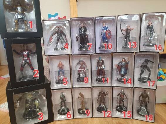Filmová kolekce Marvel figurek od Deagostini - Sběratelství