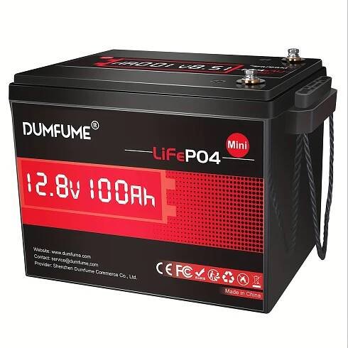 12V 110Ah * Li-*4 Battery With Built-in 100A Battery *, 1280Wh Capacity, Up To 6000 Cycles, Suitable For RVs, Boats, Trollin