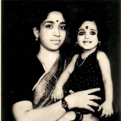 Kavya Madhavan Childhood pictures 00 | Celebrity family wiki