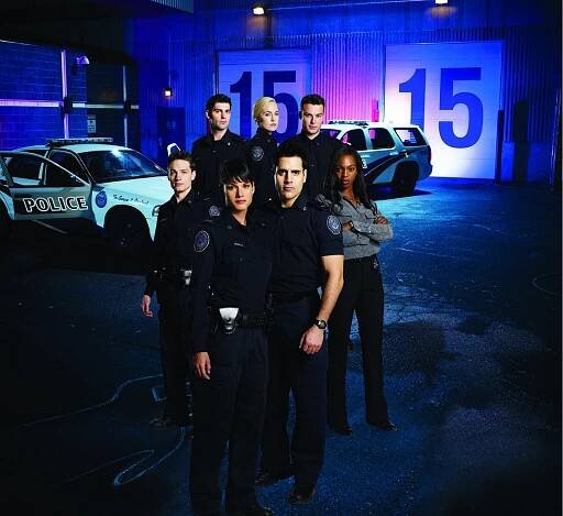 Rookie Blue - Série 3 - Promo - Gregory Smith, Travis Milne, Missy Peregrym, Charlotte Sullivan, Ben Bass, Peter Mooney, Enuka Okuma