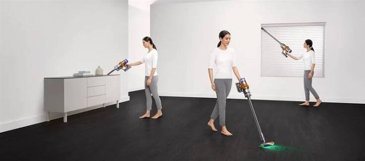 Tyčový vysavač Dyson V15 Detect Absolute 2023 - s mírným poškozením… | DATART