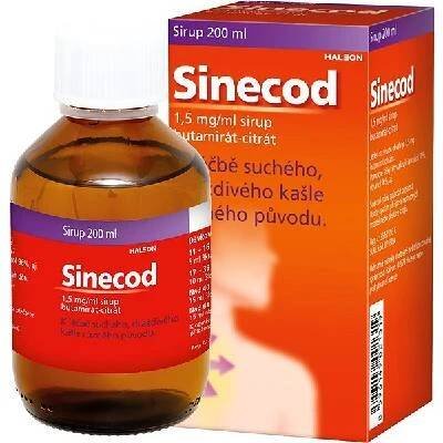 Sinecod 1,5 mg/ml sirup 200 ml