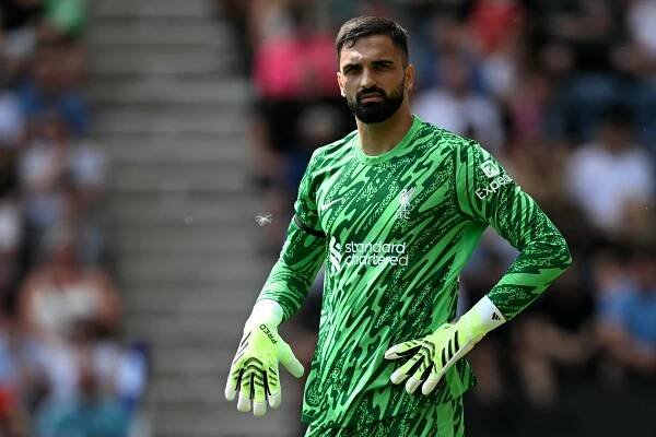 Giorgi Mamardashvili will deputise in Alisson's absence