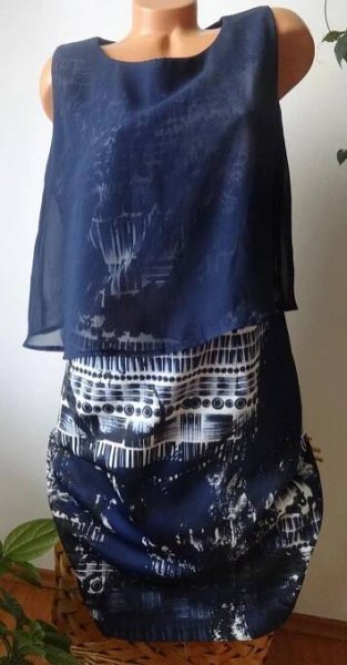 ALBA MODA -ELEGANTNÍ ŠATY vel.XL