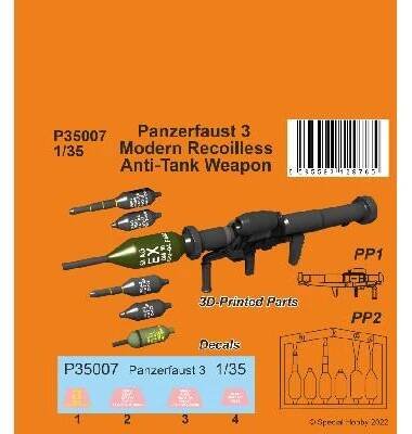 CMK Panzerfaust 3 - Modern Recoilles Anti-tank Weapon