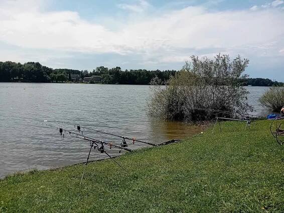 Kemp pod Husarůvkou, Soběšovice, Žermanická přehrada, Frýdek-Místek, červenec 2024