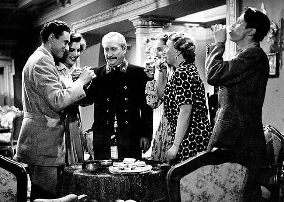 Poslední mohykán - Z filmu - František Hanus, Dagmar Frýbortová, Jaroslav Marvan, Meda Valentová, Jaroslav Mareš