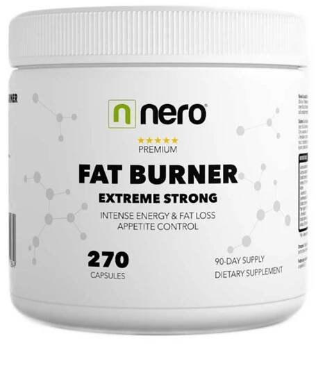 NERO Food Fat Burner Extreme Strong Premium 270 cps