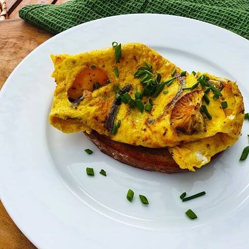 Ryzec černohlávek recept - Výborná houbová omeleta