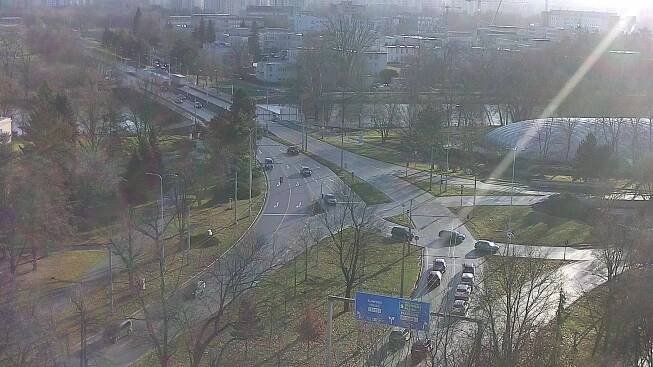 Webová kamera - Křižovatka u soutoku - čas 10:00