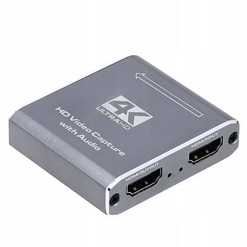 KARTA PRO SNÍMÁNÍ VIDEA GRABBER HDMI - USB STREAMING VIDEO 4K