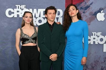 Why Amanda Seyfried was "in awe" during Tom Holland scenes in new TV show