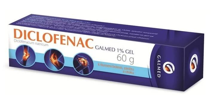 Diclofenac Galmed 1% gel