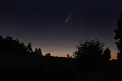 Leden a únor nabídnou vhodné podmínky pro pozorování jasné komety