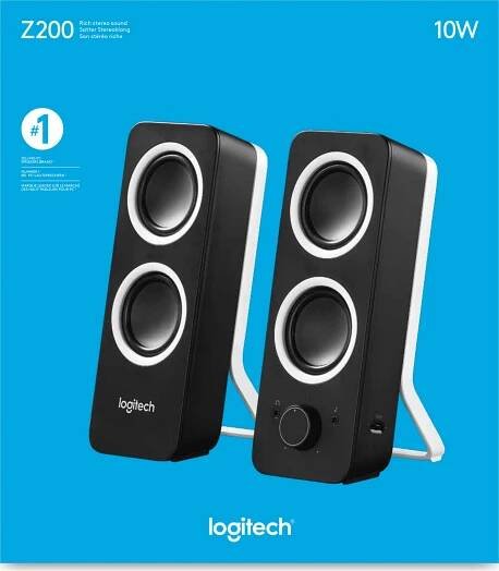 Logitech Z200 Midnight black