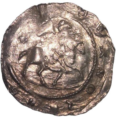 Stříbrný Denár - Soběslav I. 1125–⁠1140, Cach 583