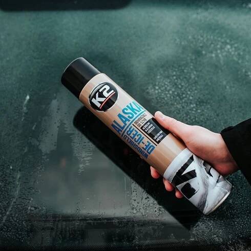 Rozmrazovač oken ve spreji K2 ALASKA DE-ICER, 750 ml