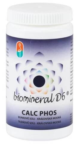 Biomineral D6 CALC PHOS tkáňové soli KRÁLOVSKÁ MODRÁ 180 pastilek