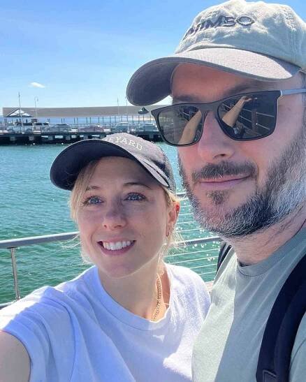 Iliza Shlesinger and Noah Galuten