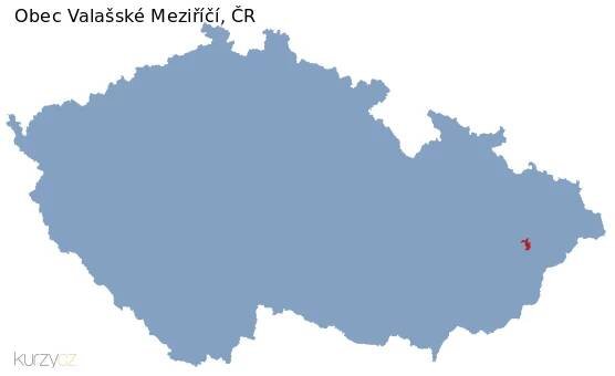 Základní mapa obce Ústí nad Labem v ČR