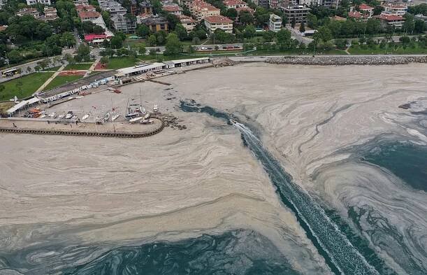 Moře u Istanbulu pokryl sliz. Škody mohou být nevratné