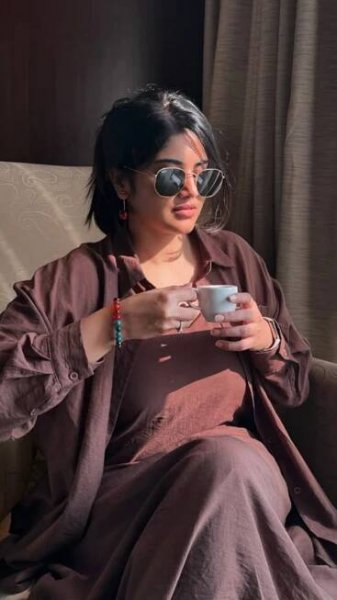 Attractive looks of Megha Akash