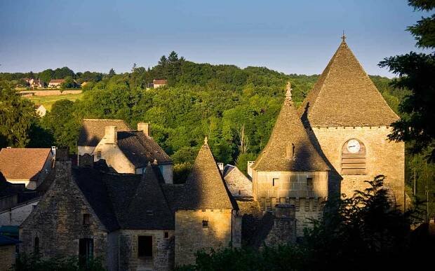 castle in St.-Geniès, France