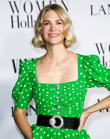 January Jones' New Arm Tattoo Is Super Sleek