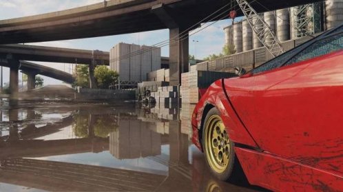 Need for Speed: Unbound; gameplay: odrazy ve vodě
